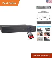 Full HD 16 Channel Hybrid DVR with 1TB Storage & Motion Detection Alerts