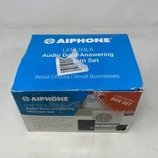 Aiphone LEM-1DLS Access Sentry Intercom Set, White/Black, 1-Door