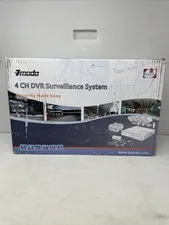 New Zmodo 4 CH DVR Surveillance System Complete Surveillance Kit