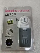 New DAMSEL IN DEFENSE STEP OFF PORTABLE ALARM DOOR OR WINDOW  SEALED 120 DECIBEL