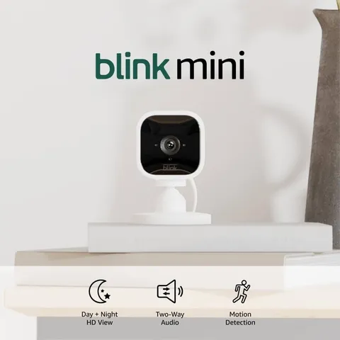 Blink Mini Indoor Plug-In Live HD Smart Security Camera (New in Box)