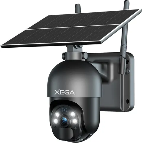 4G LTE Cellular Security Camera Built-In SIM Card No Wi-Fi Camera | 2K HD Wirele