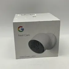 Google Nest Cam (Battery) -White- Indoor/Outdoor G3AL9/GA01317-US (NEW/SEALED)
