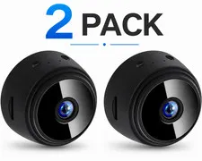 A9 Mini Wireless WiFi Security Camera, 1080P HD Pan-Tilt Night Vision, Motion De
