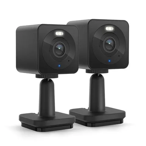 WYZE Cam OG Indoor/Outdoor 1080p Wi-Fi Smart Home Security (Pack of 2), Black