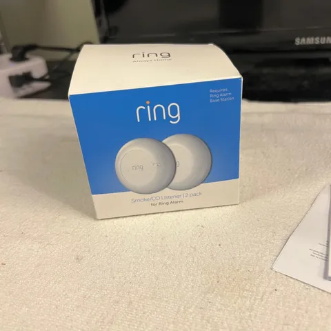 2 Pack Ring Alarm Smoke & Co Listener for Ring Alarm