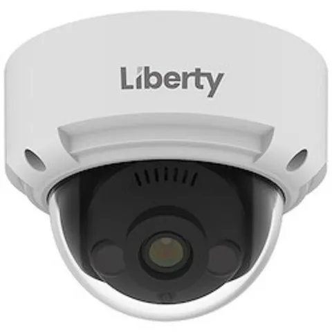 Liberty AI 8MP IP  2.8mm, True WDR, 100’ IR, PoE Outdoor Dome Camera-#L3IP8DS