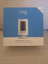 Ring Stick Up Indoor Outdoor Camera Two-Way Talk Live View Ring Stick Up Cam
