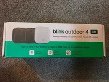 Blink Outdoor 4 XR Security Camera System 2 Cameras + Sync Module XR NEW