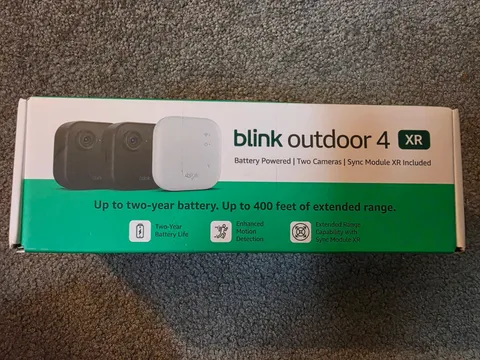 Blink Outdoor 4 XR Security Camera System 2 Cameras + Sync Module XR NEW