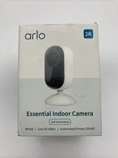 1 Pack Essential Indoor Only 2K Security Camera 2nd Generation Home Security
