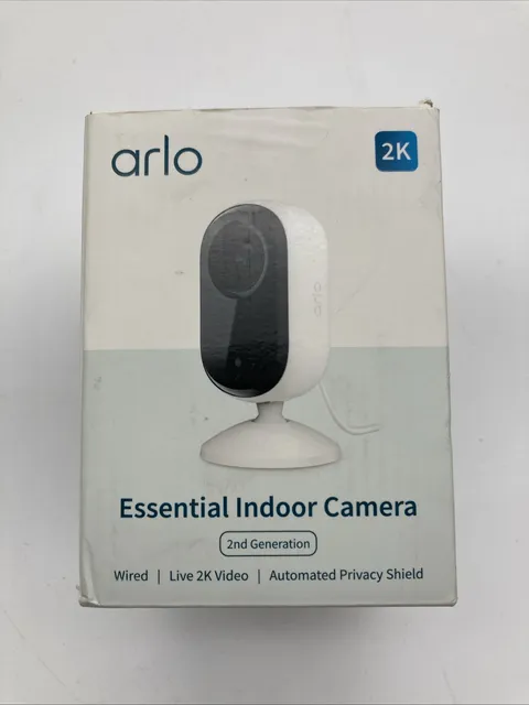 1 Pack Essential Indoor Only 2K Security Camera 2nd Generation Home Security