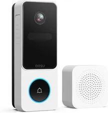 Video Doorbell Camera Wireless, 2K QHD, 170° Wide Angle, 2.4 Ghz Wifi | No Subsc