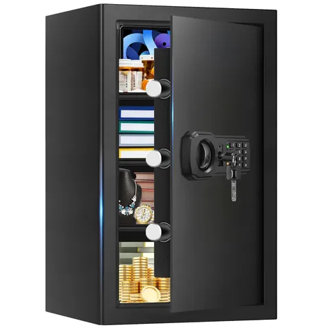 5.2 Cuft Large Safes Fire Waterproof, Security Fire Safe Box for Home with Progr
