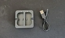 Ring Doorbell Battery Pack Charging Station dual slot w/cable