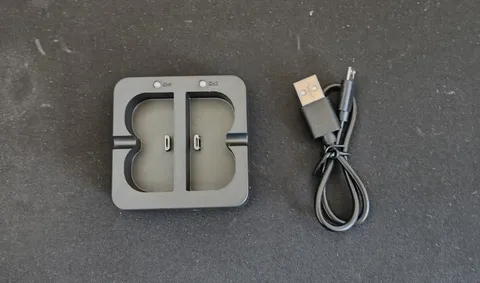 Ring Doorbell Battery Pack Charging Station dual slot w/cable