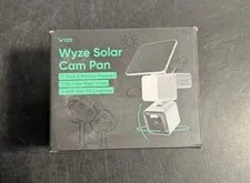 Wyze Solar Cam Pan 2K Color Night Vision 360 Pan/Tilt Wi-Fi Solar/Battery