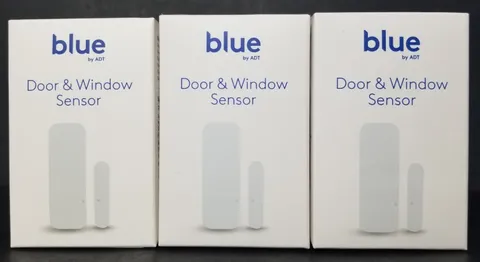 Lot of 3 blue by ADT Door & Window Sensors SSH1R0-29 Brand New