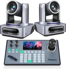 NDI PTZ Camera and Controller Bundle/Kits, 20X AI Auto Tracking NDI 3G-Sdi/Hdmi/