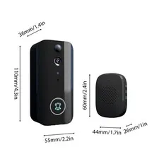 Smart Doorbell Ring Door Camera With Motion Detection WiFi Wireless Video B BDCS
