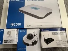Nortek 2GIG-NVR1 4-Channel Security Network Video Recorder with Poe