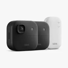 Blink Outdoor 2-Pack 2k+  Wireless Wi-Fi Security Cameras w/ Sync Module, Alexa