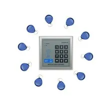 AD2000-M RFID Door Access Control Controller RFID Card Reader +10pcs Keyfobs