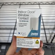 2GIG DW100-345 Wireless Door / Window Contact Sensor, 345 MHz