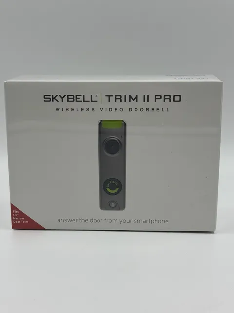 SkyBell /TRIM II PRO --door bell camera wireless Brand New Sealed Box