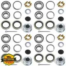 OZISENS 4 Sets 7000lb Trailer Axle Hub Bearings Kit
