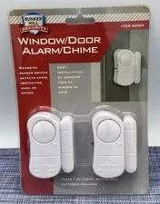 Bunker Hill Security Door / Window Entry Alarm Pack of 2 Item 94983 Sealed