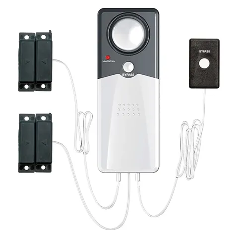 Techko S189 Ultra Slim Safe Pool Alarm for Kids ETL Listed 110db Loud Alarm