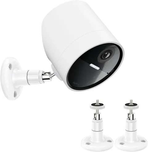 2 Pack Wall Mount Compatible with SimpliSafe Outdoor Security Camera, 360° Rot