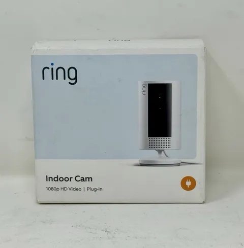 Ring Indoor Cam White 1080p HD Video New In Box