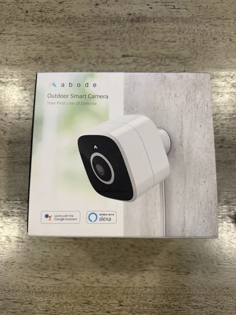 Abode Camera / Doorbell Plug-in Outdoor WiFi-Connected Security Camera ✨New