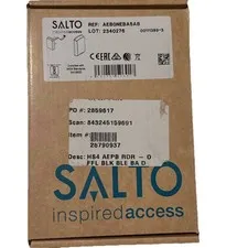 SALTO AEBONEBA5A8 XS4 BLE Electronic Reader Black HS4 Battery New Sealed