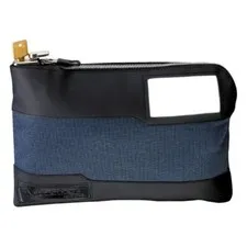 Master Lock 7120D Money Bag with Key Lock 11 1/2", Long Blue
