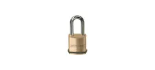 Brass Padlock, FSIC (Schlage Full Size IC) Prep, Less Core, 1-1/2" Shackle