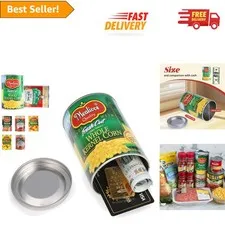 Realistic Portable Can Safe for Cash, Keys & Jewelry - Easy Access Design