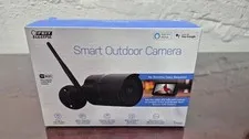 Feit Electric CAM/WM/WiFi 1080p Outdoor Wall Mount Smart Wi-Fi Camera - Black