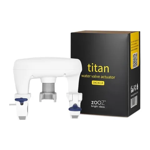 Zooz Z-Wave Plus 700 Series Titan Water Valve Actuator ZAC36 | Compatible with Z