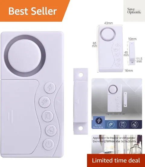 Door Alarm and Window Alarm for Home Security & Kids Safety, Door Alarms Sens...