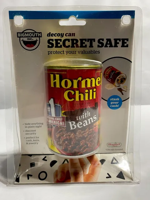 Decoy Can Secret Safe Hormel Chili Authentic Label Protect Your Valuables
