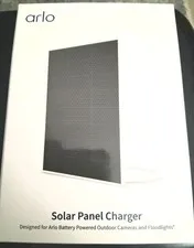 Arlo Solar Panel Charger/For Pro 3-4-5s-6-6XL/Ultra/Go 2/Essential  Series/White