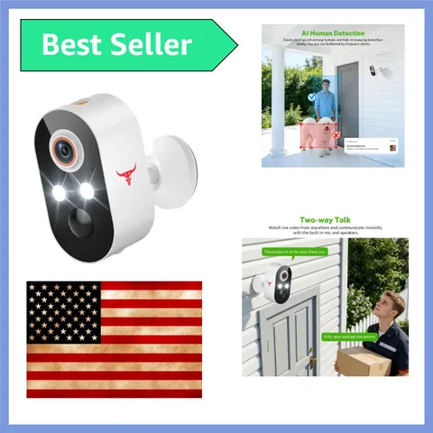 1080P Outdoor Wireless Security Camera for Home Surveillance