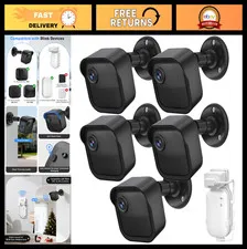 5 Pack Outdoor Camera Wall Mounts with 360° Adjustable Design & Weatherproof Hou
