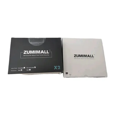 ZUMIMALL Home Security Camera System Wireless Outdoor 3MP NEW SEALED X 2