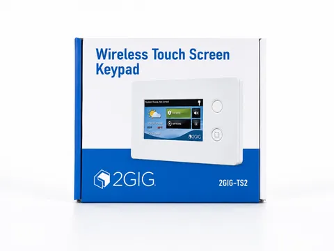2GIG TS2 Wireless Touch Screen Keypad Alarm Control Panel New in Box