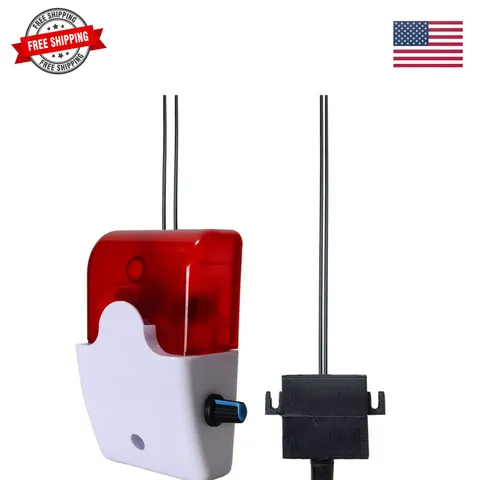 Sump Pump Alarm,110v High Water Level Detector Alarm,Water Leak Detection wit...