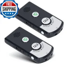 Luqeeg Wireless Intercom Hd Clarity 1000Ft Range Rechargeable 1800Mah Battery